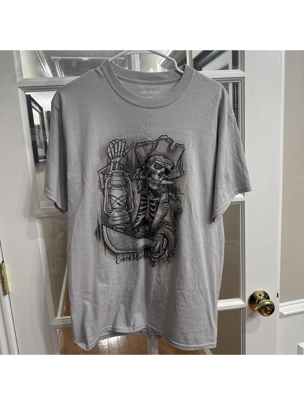 Costa Del Mar Men's Grey Tshirt